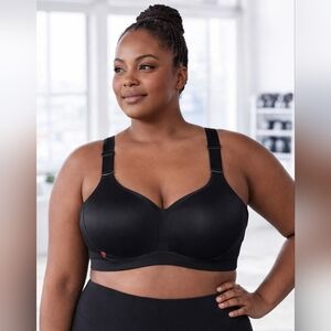 LIVI Active 42C High-Impact Underwire Sports Bra Molded Cups Wicking Support